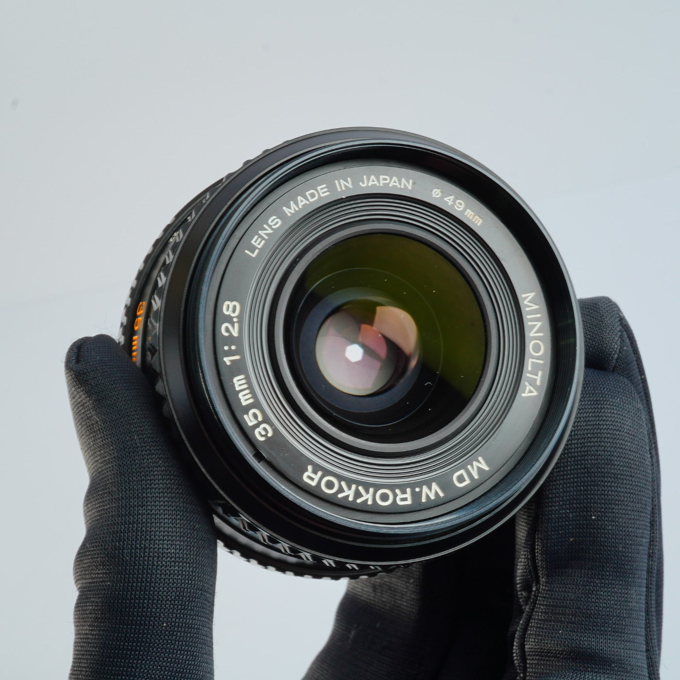MINOLTA MD W.ROKKOR 35mm F/2.8 prime lens