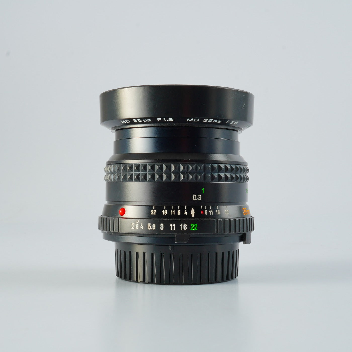 MINOLTA MD W.ROKKOR 35mm F/2.8 prime lens