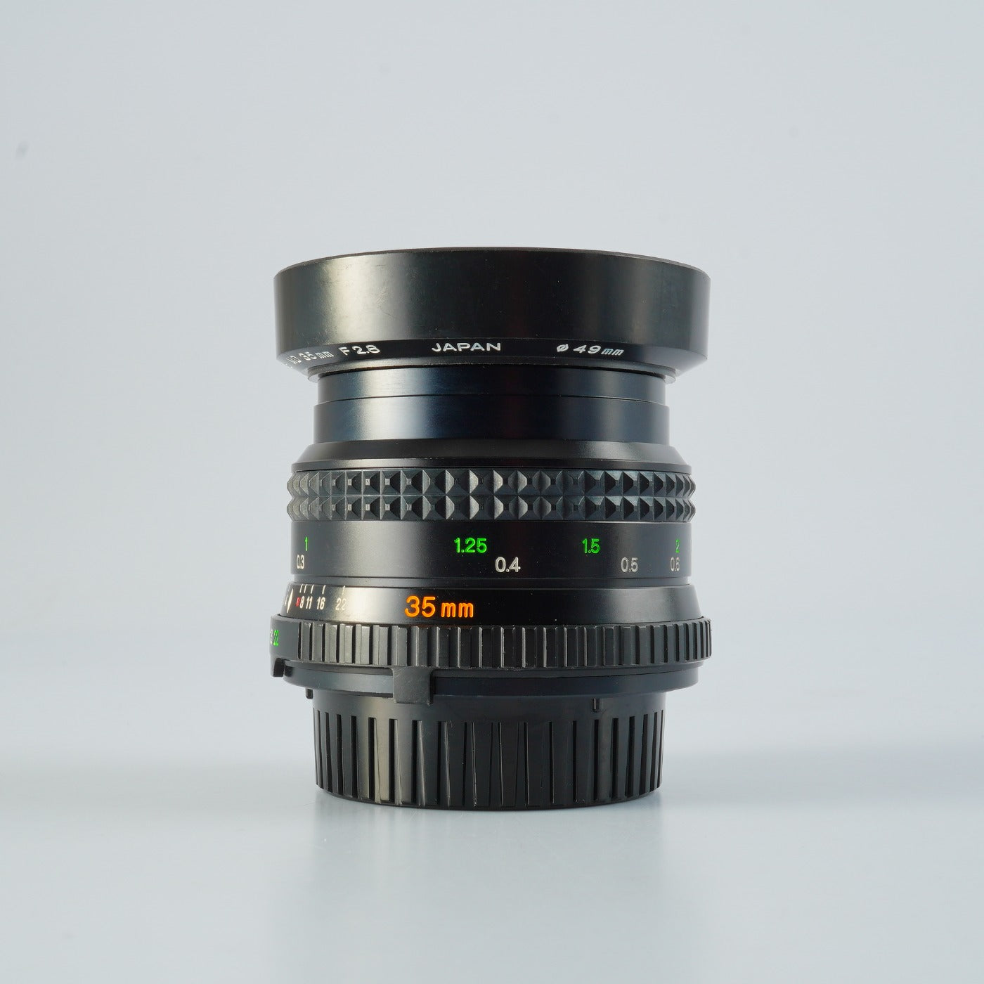 MINOLTA MD W.ROKKOR 35mm F/2.8 prime lens