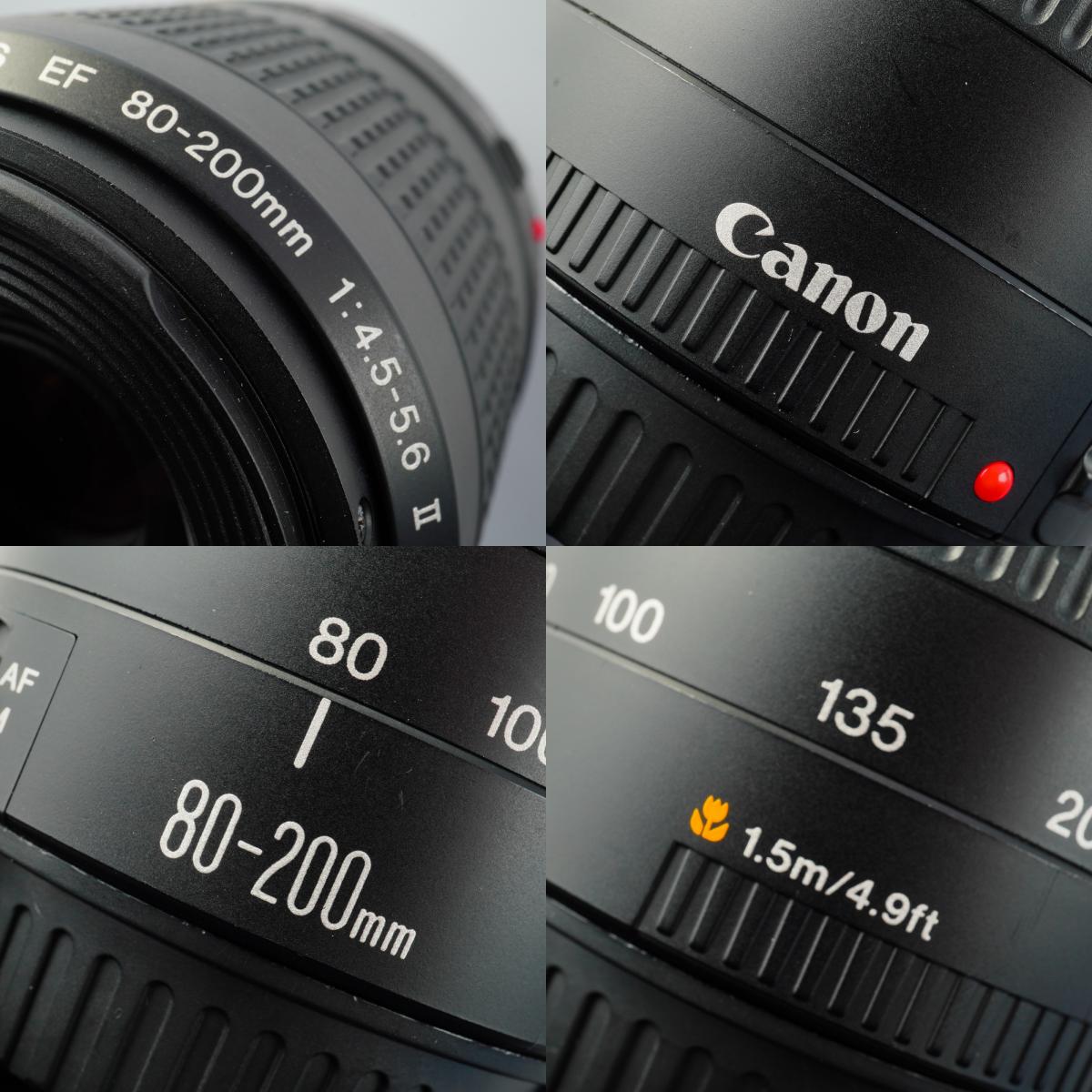 Canon EF 80-200mm F/4.5-5.6 Ⅱ ズームレンズ