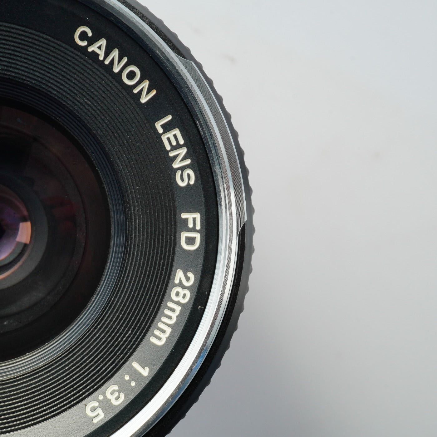 Canon FD 28mm F/3.5 "O" 単焦点レンズ