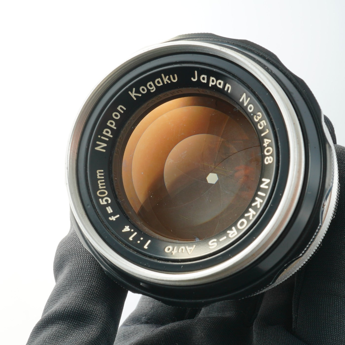 Nikon Nikkor-S Auto 50mm F/1.4 " 6 Blade " 非Ai 単焦点レンズ