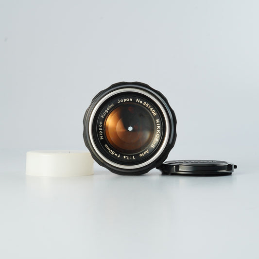 Nikon Nikkor-S Auto 50mm F/1.4 " 6 Blade " 非Ai 単焦点レンズ