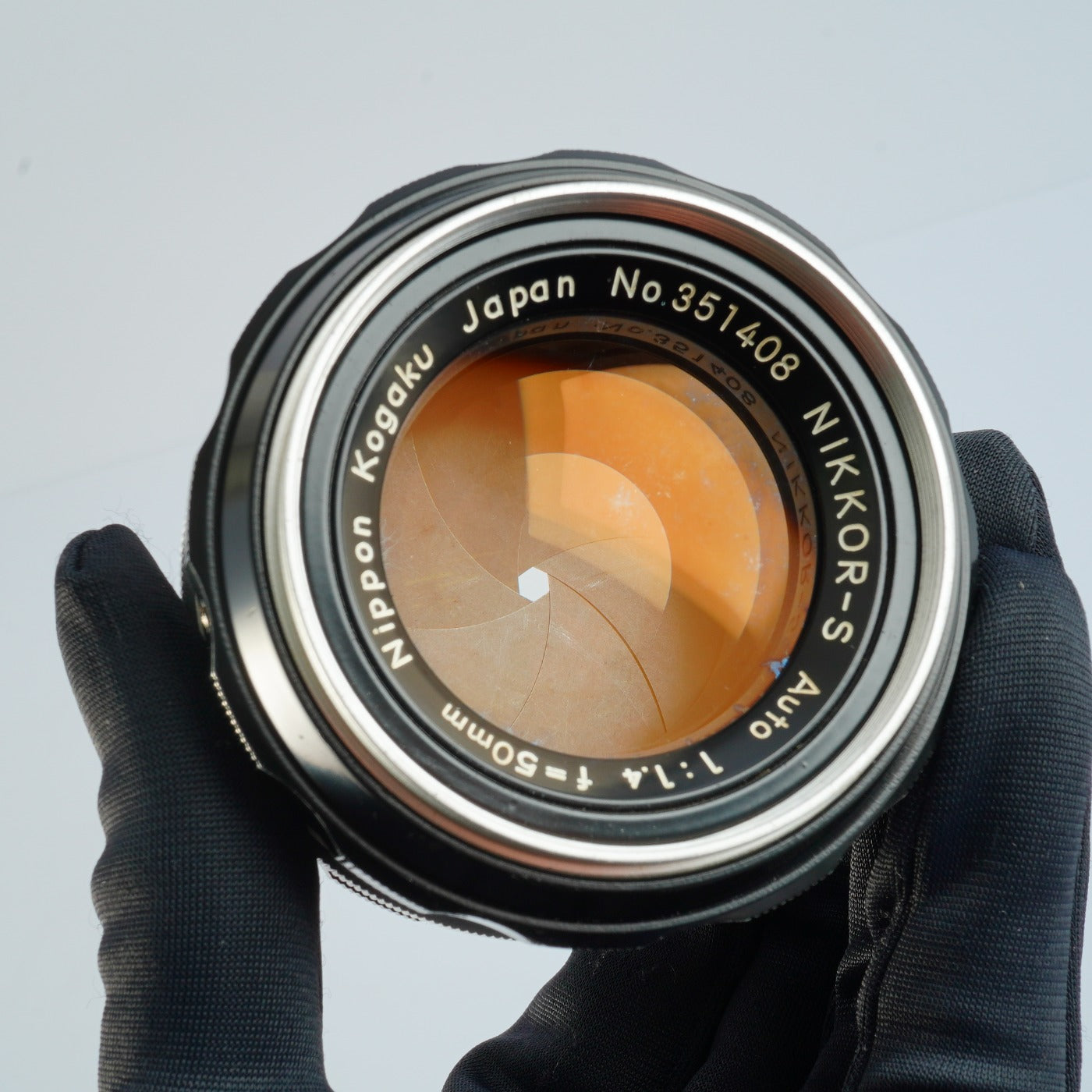 Nikon Nikkor-S Auto 50mm F/1.4 " 6 Blade " 非Ai 単焦点レンズ