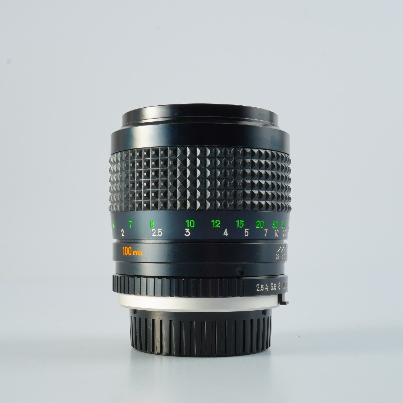 MINOLTA MC TELE ROKKOR PF 100mm F/2.5 prime lens