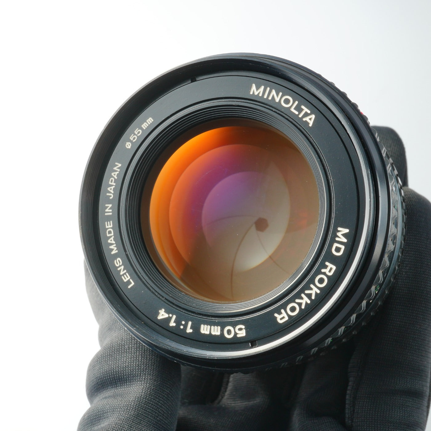 MINOLTA MD ROKKOR 50mm F/1.4 prime lens