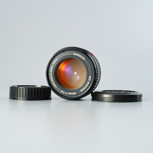 MINOLTA MD ROKKOR 50mm F/1.4 単焦点レンズ