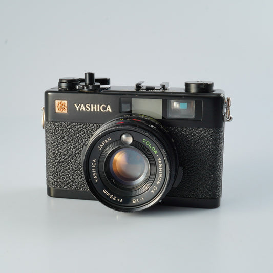 【SERVICED & TESTED】 YASHICA Electro 35 CC Black 35mm F/1.8 レンジファインダーフィルムカメラ