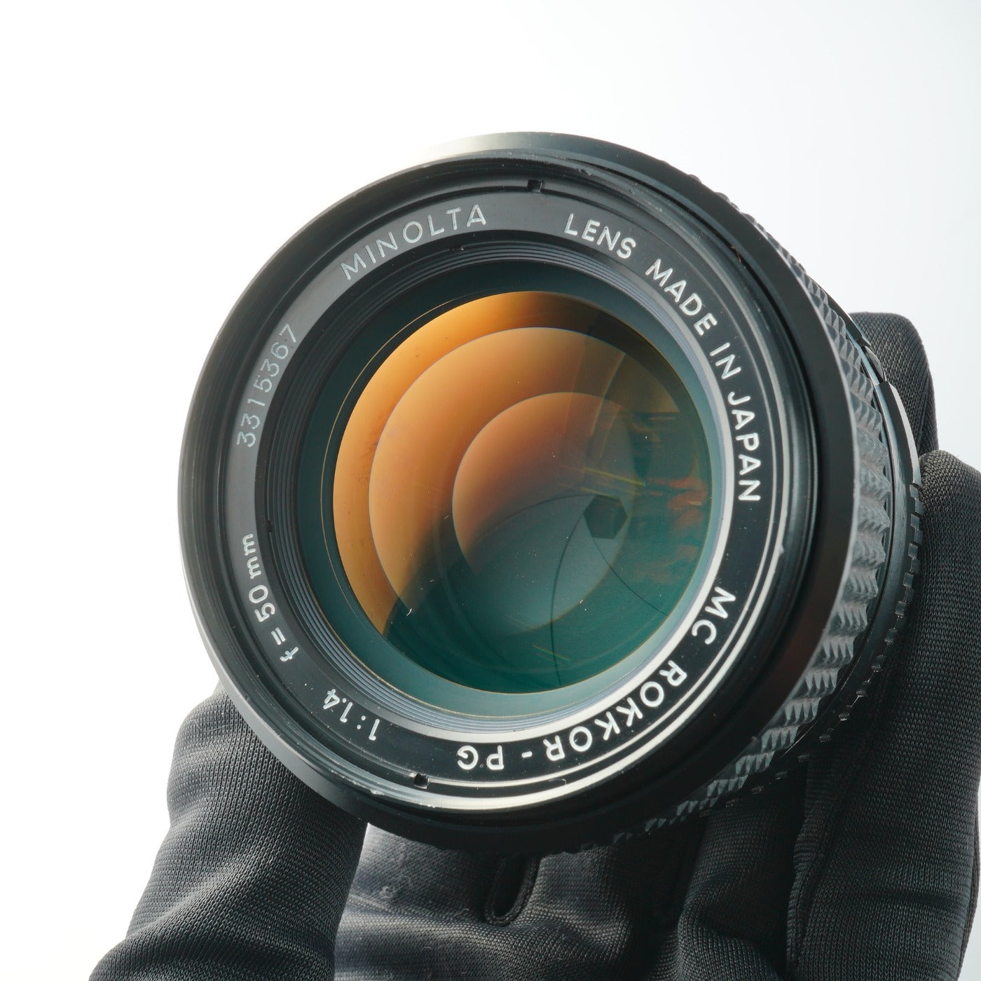 MINOLTA MC ROKKOR PG 50mm F/1.4 prime lens