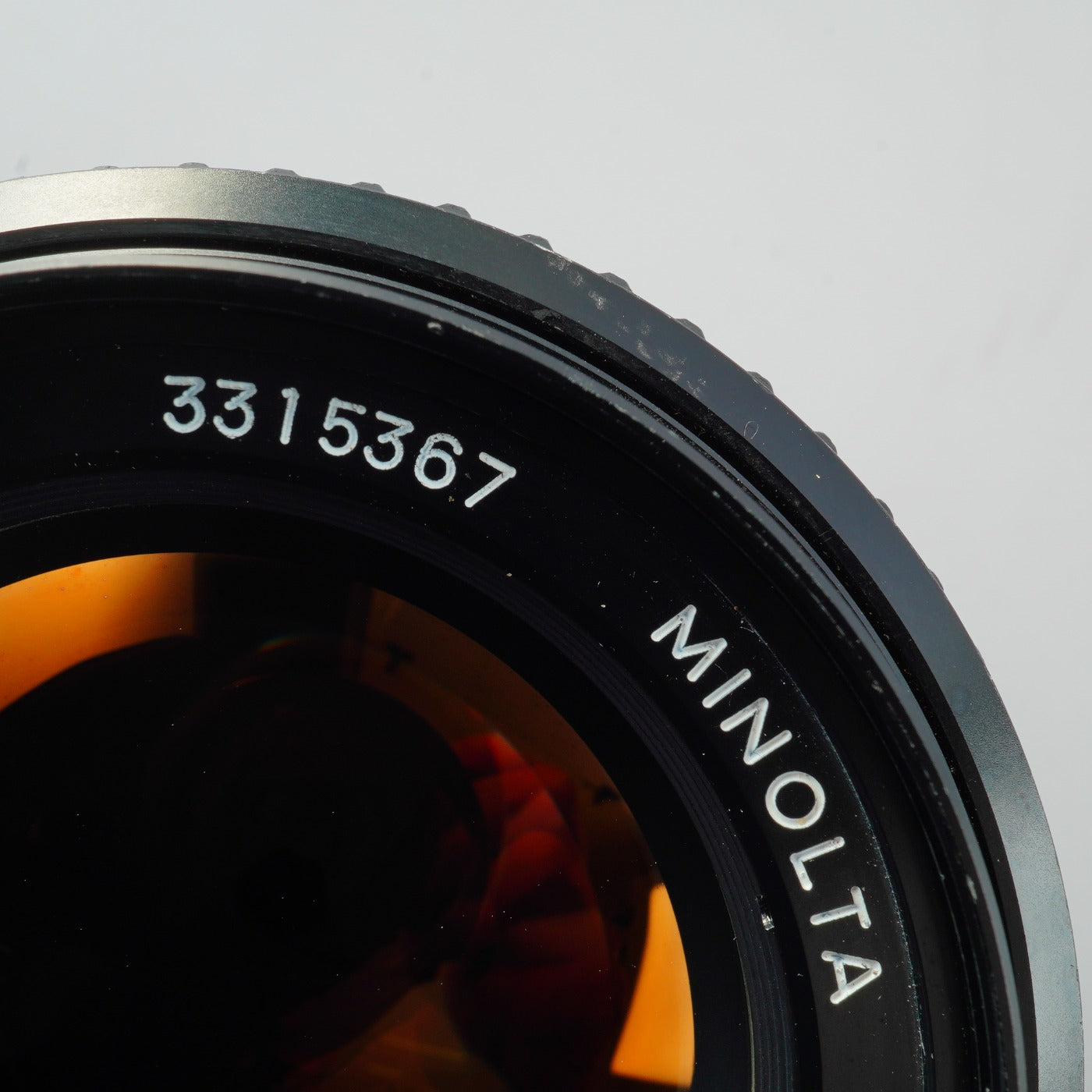 MINOLTA MC ROKKOR PG 50mm F/1.4 prime lens