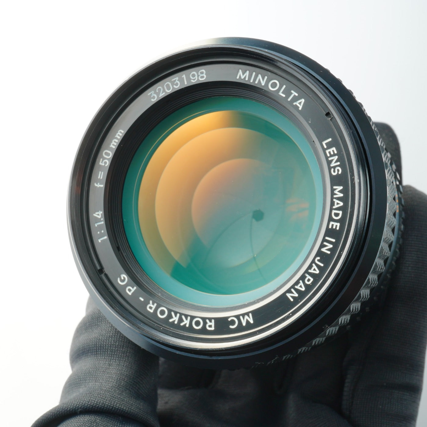 MINOLTA MC ROKKOR PG 50mm F/1.4 prime lens
