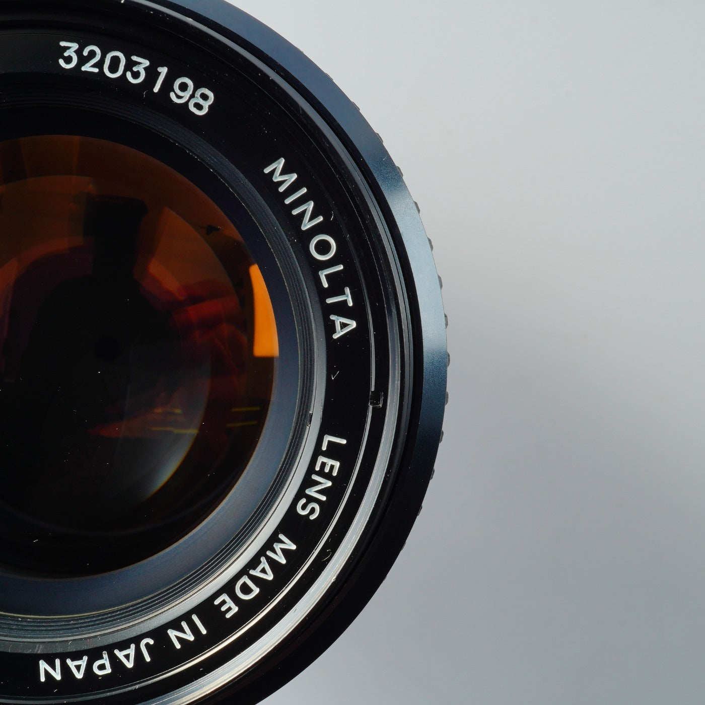 MINOLTA MC ROKKOR PG 50mm F/1.4 prime lens