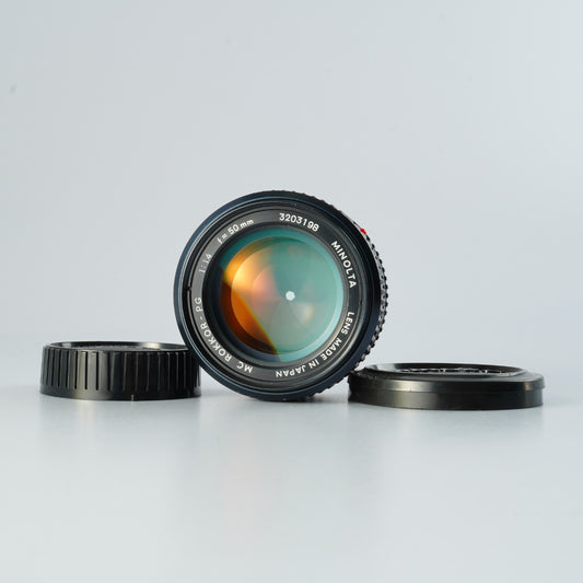 MINOLTA MC ROKKOR PG 50mm F/1.4 単焦点レンズ