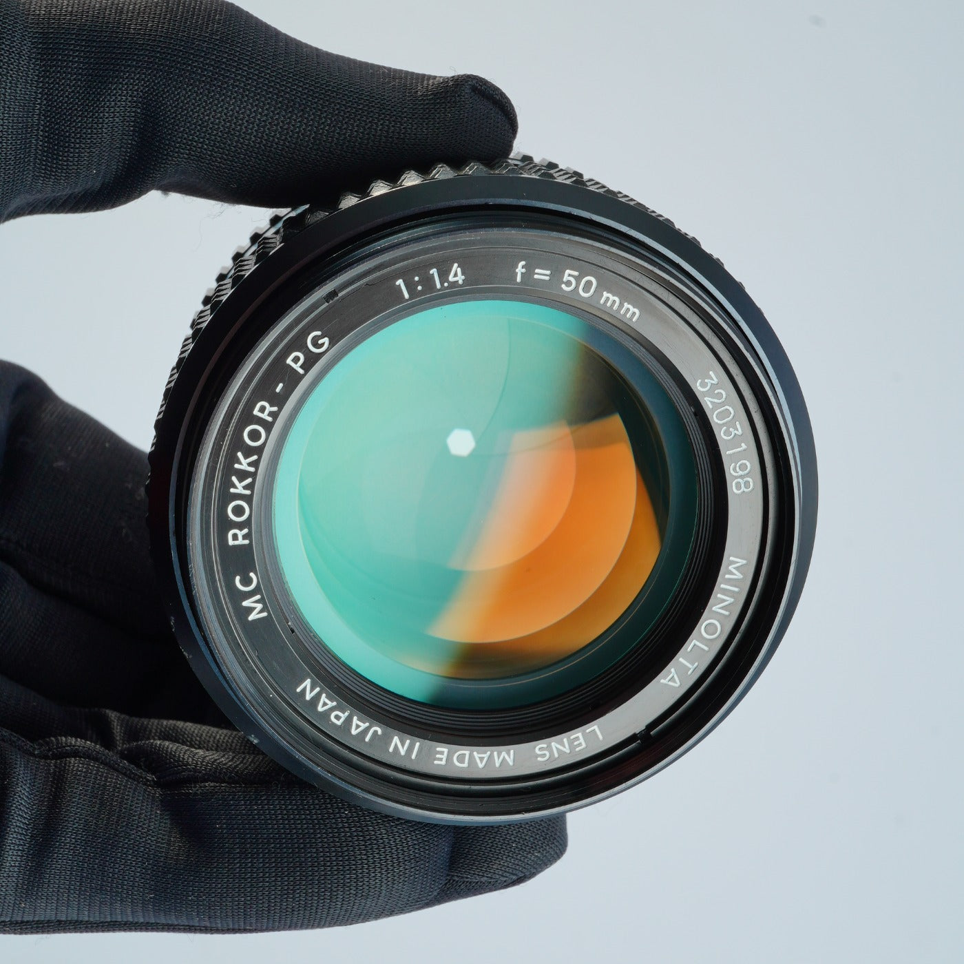 MINOLTA MC ROKKOR PG 50mm F/1.4 prime lens