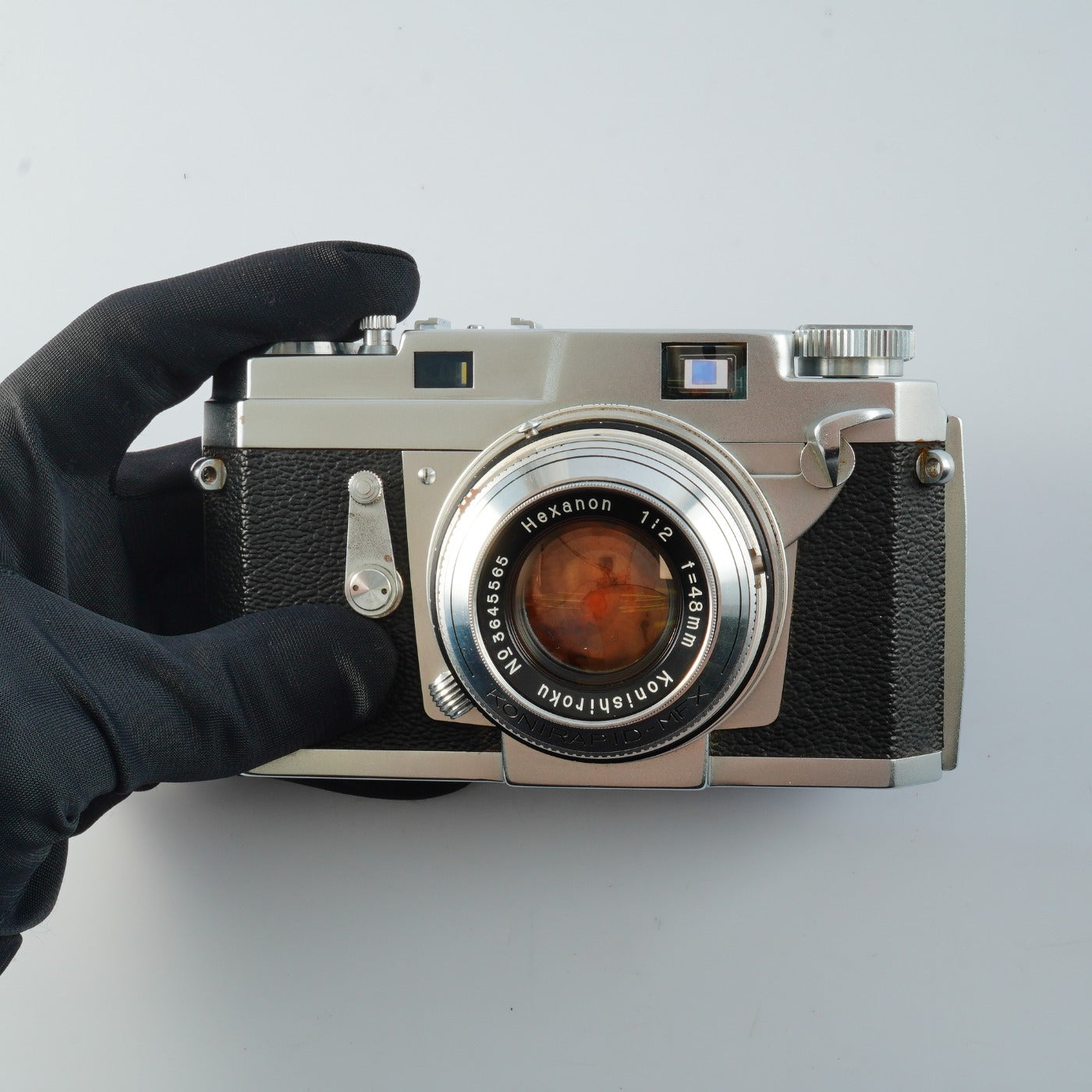 【Serviced & TESTED】 Konica III 48mm F/2 KONIRAPID レンジファインダーフィルムカメラ