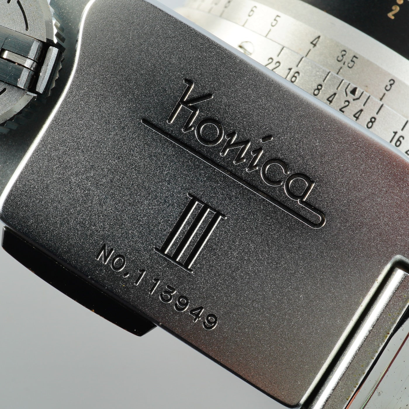 【Serviced & TESTED】 Konica III 48mm F/2 KONIRAPID レンジファインダーフィルムカメラ