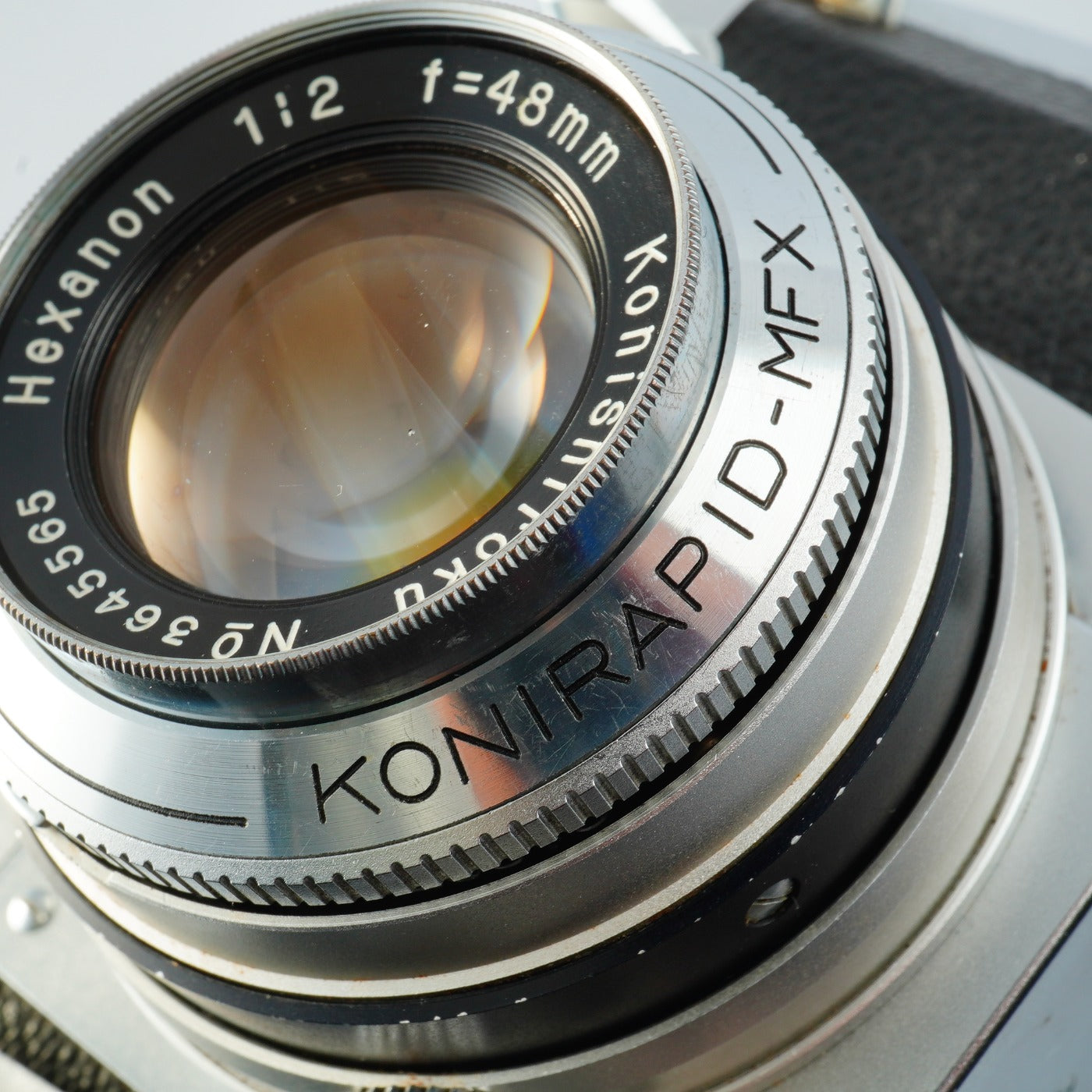 【Serviced & TESTED】 Konica III 48mm F/2 KONIRAPID レンジファインダーフィルムカメラ