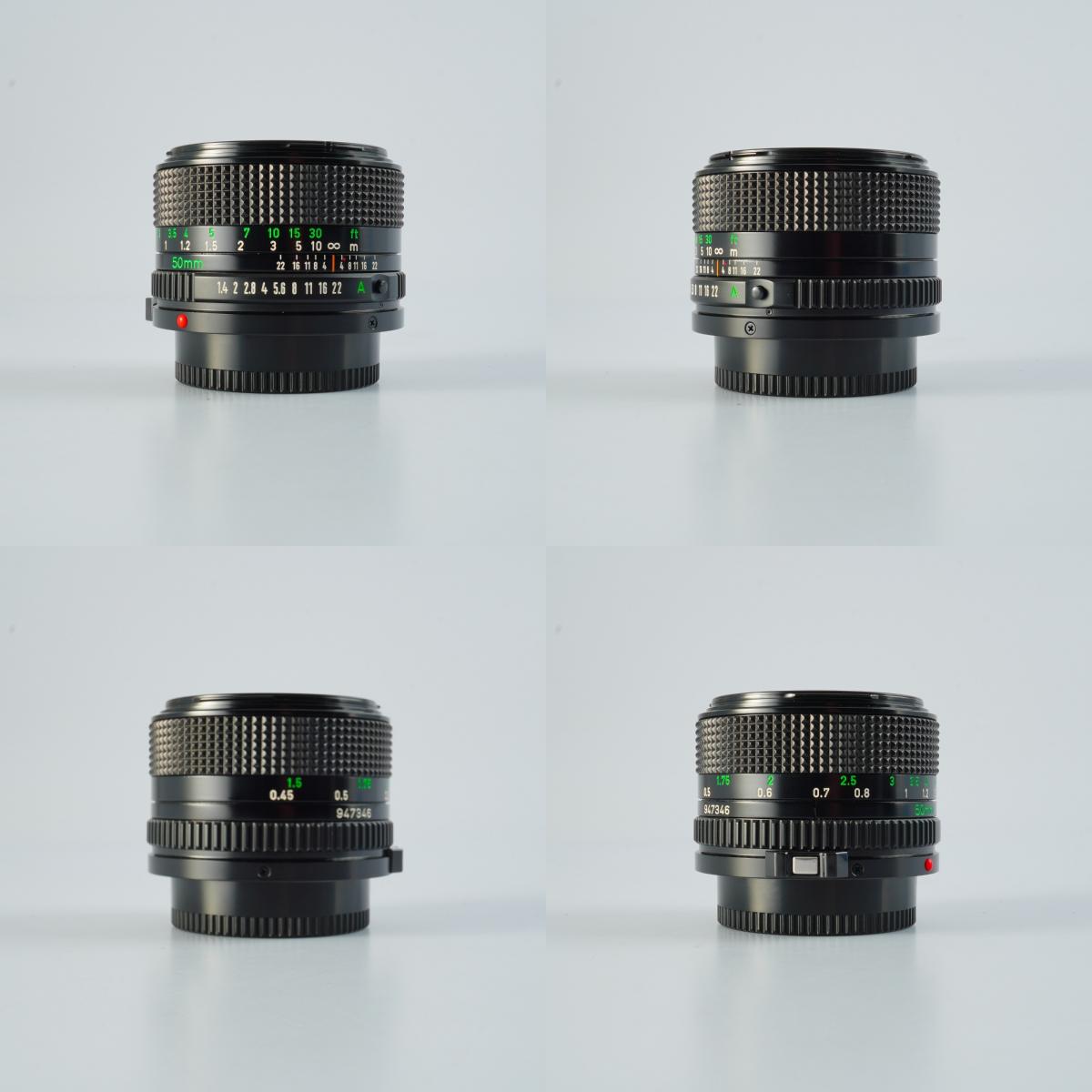 Canon New FD 50mm F/1.4 + 70-150mm F/4.5 + 200mm F/4 単焦点レンズ