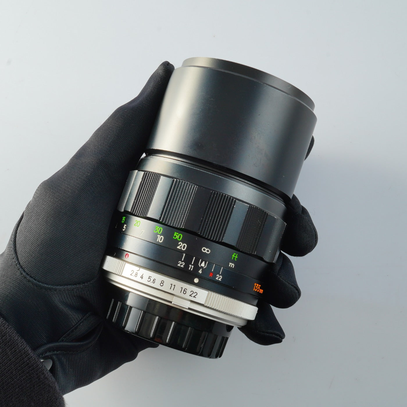 MINOLTA MC Tele Rokkor PF 135mm F/2.8 prime lens