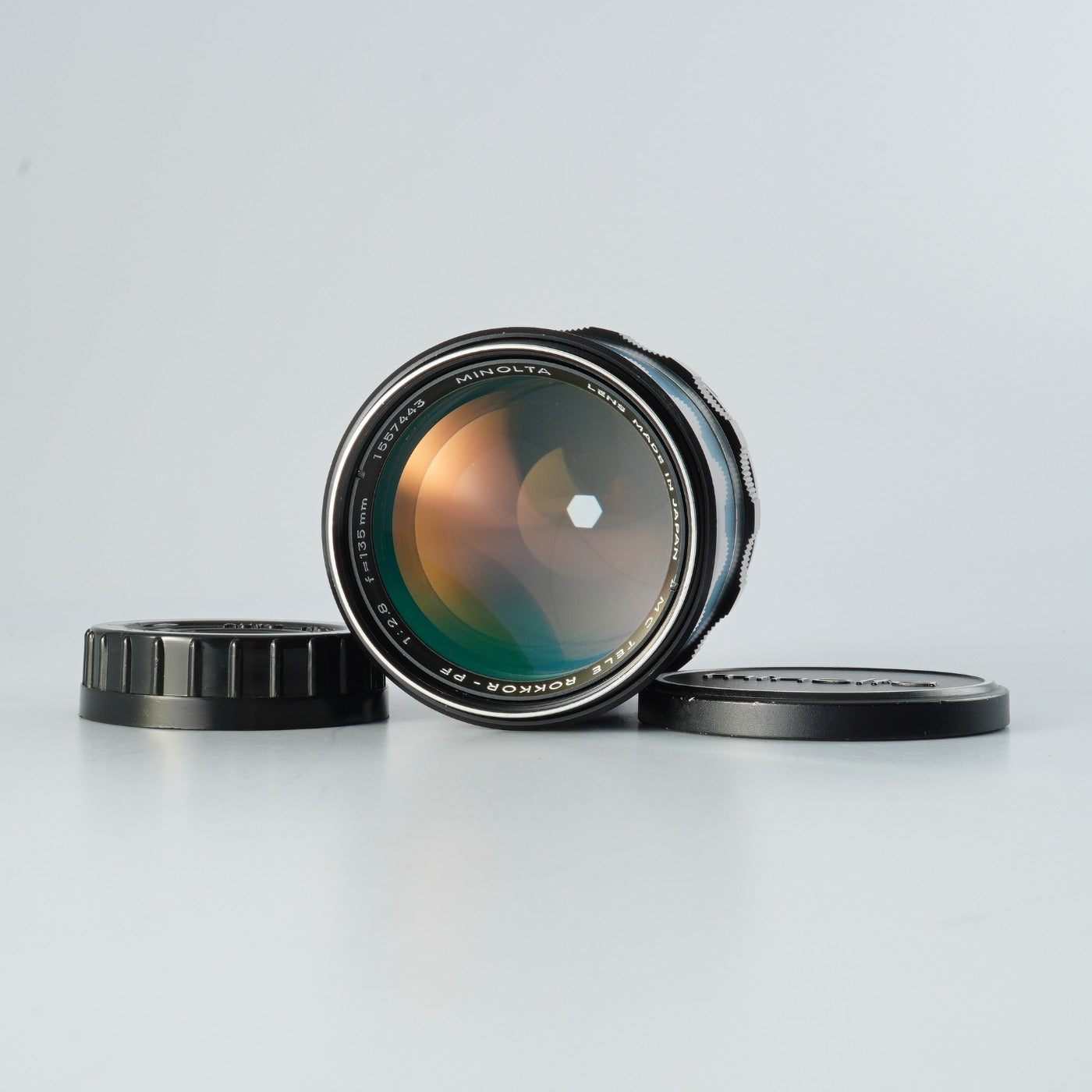 MINOLTA MC Tele Rokkor PF 135mm F/2.8 prime lens