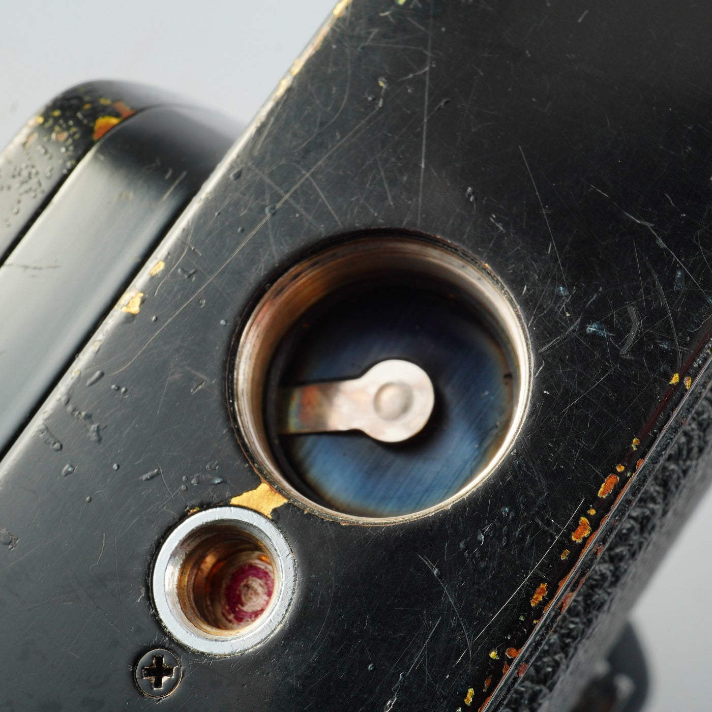 【Serviced & Tested】 PENTAX F SPF BLACK + SMC TAKUMAR 50mm F/1.4 MF フィルム一眼レフカメラ