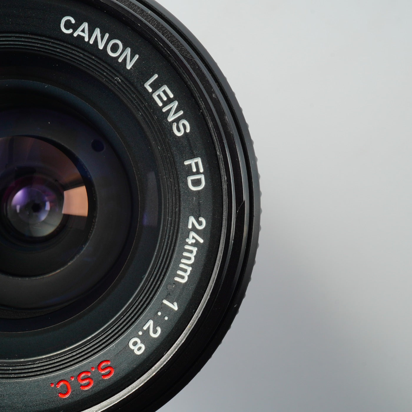 Canon FD 24mm F/2.8 S.S.C. 単焦点レンズ