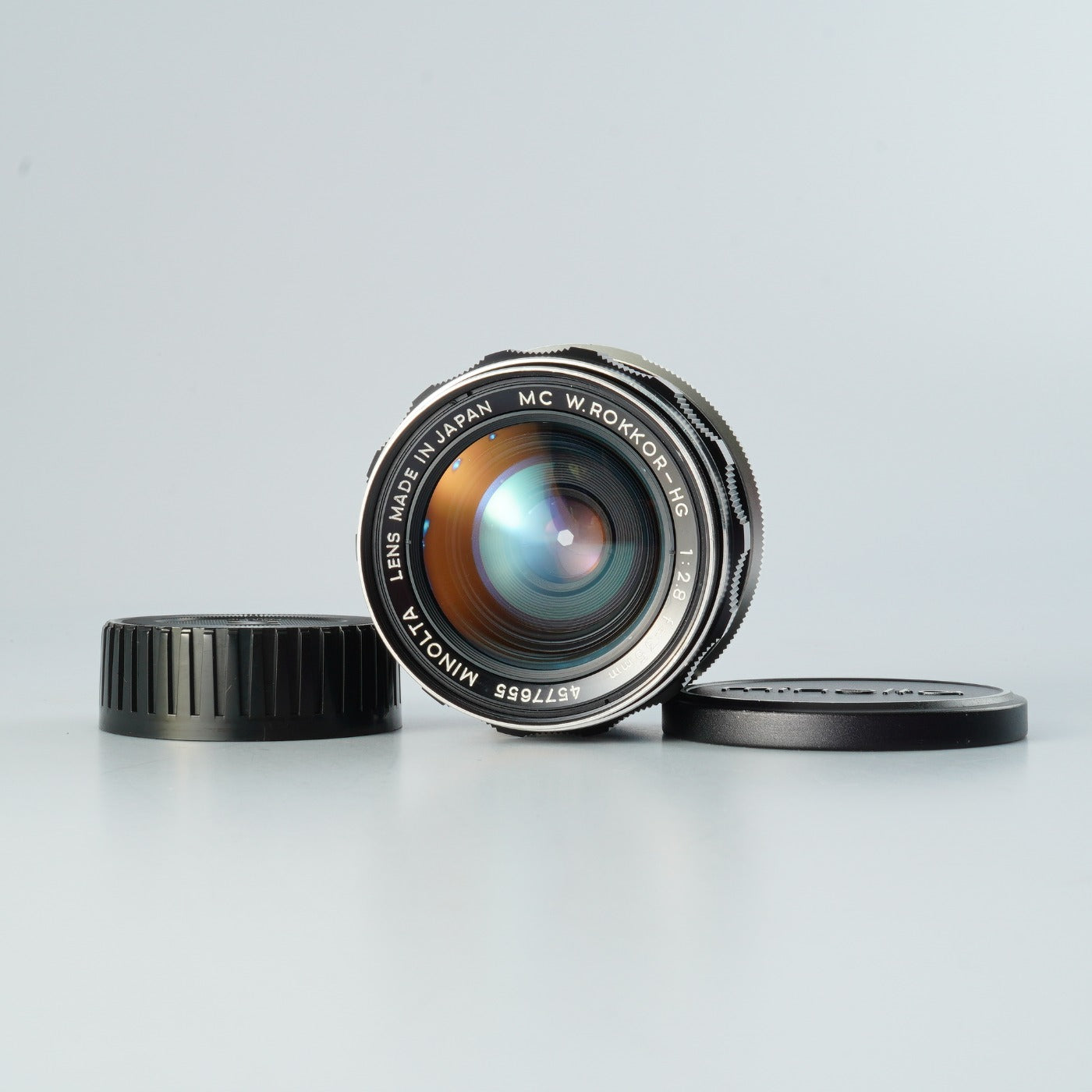 MINOLTA MC W.ROKKOR-HG 35mm F/2.8 prime lens