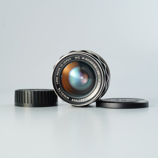 MINOLTA MC W.ROKKOR-HG 35mm F/2.8 単焦点レンズ