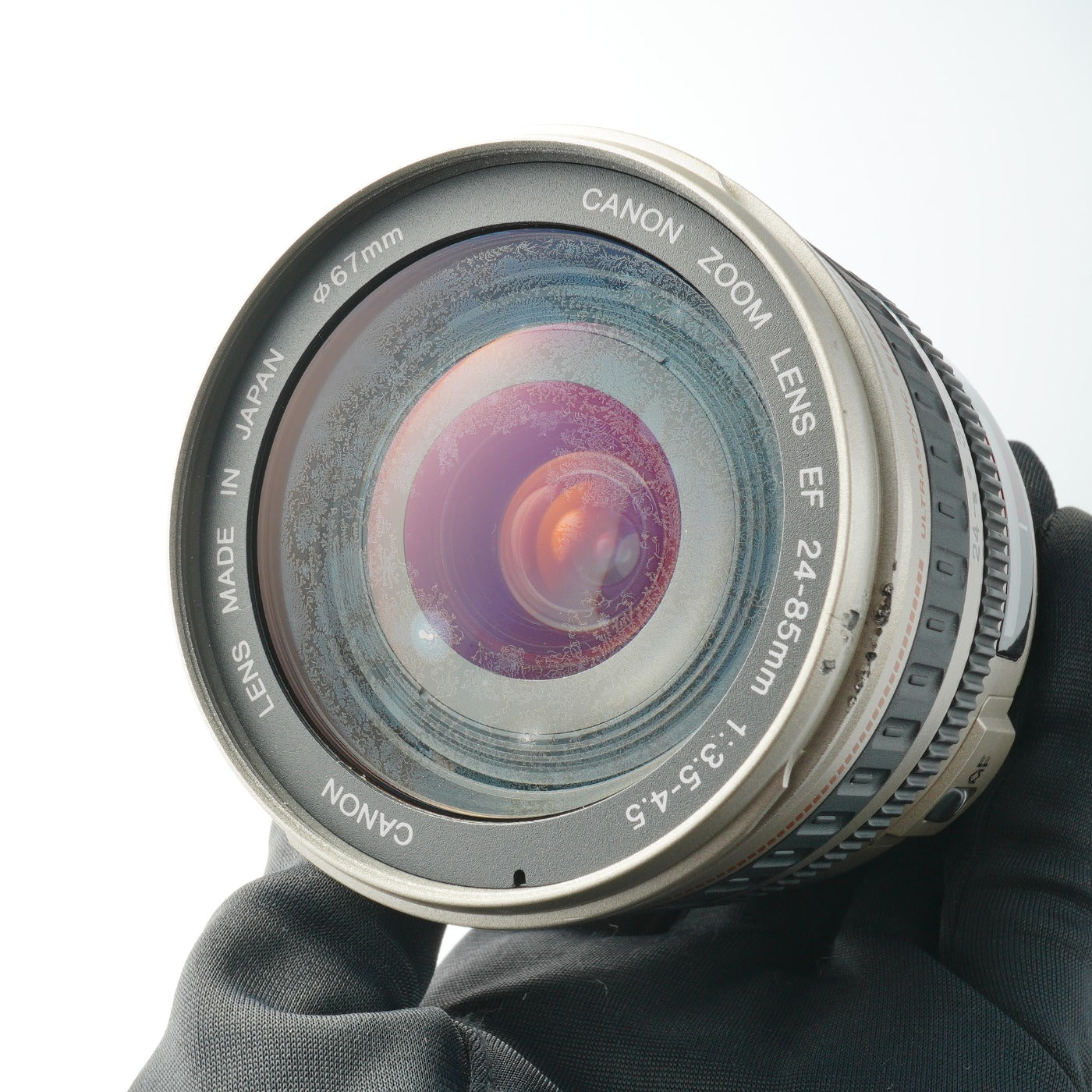 【ジャンク】 Canon EF 24-85mm F/3.5-4.5 USM Silver ズームレンズ