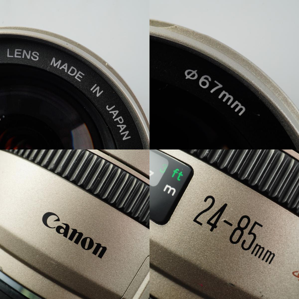 【ジャンク】 Canon EF 24-85mm F/3.5-4.5 USM Silver ズームレンズ