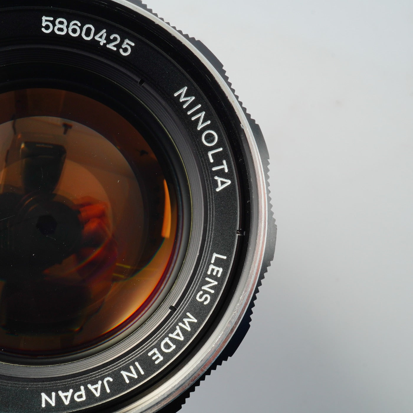 MINOLTA MC ROKKOR-PF 58mm F/1.4 prime lens