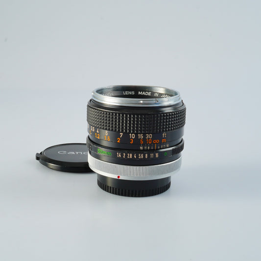 Canon FD 50mm F/1.4 "O" 単焦点レンズ