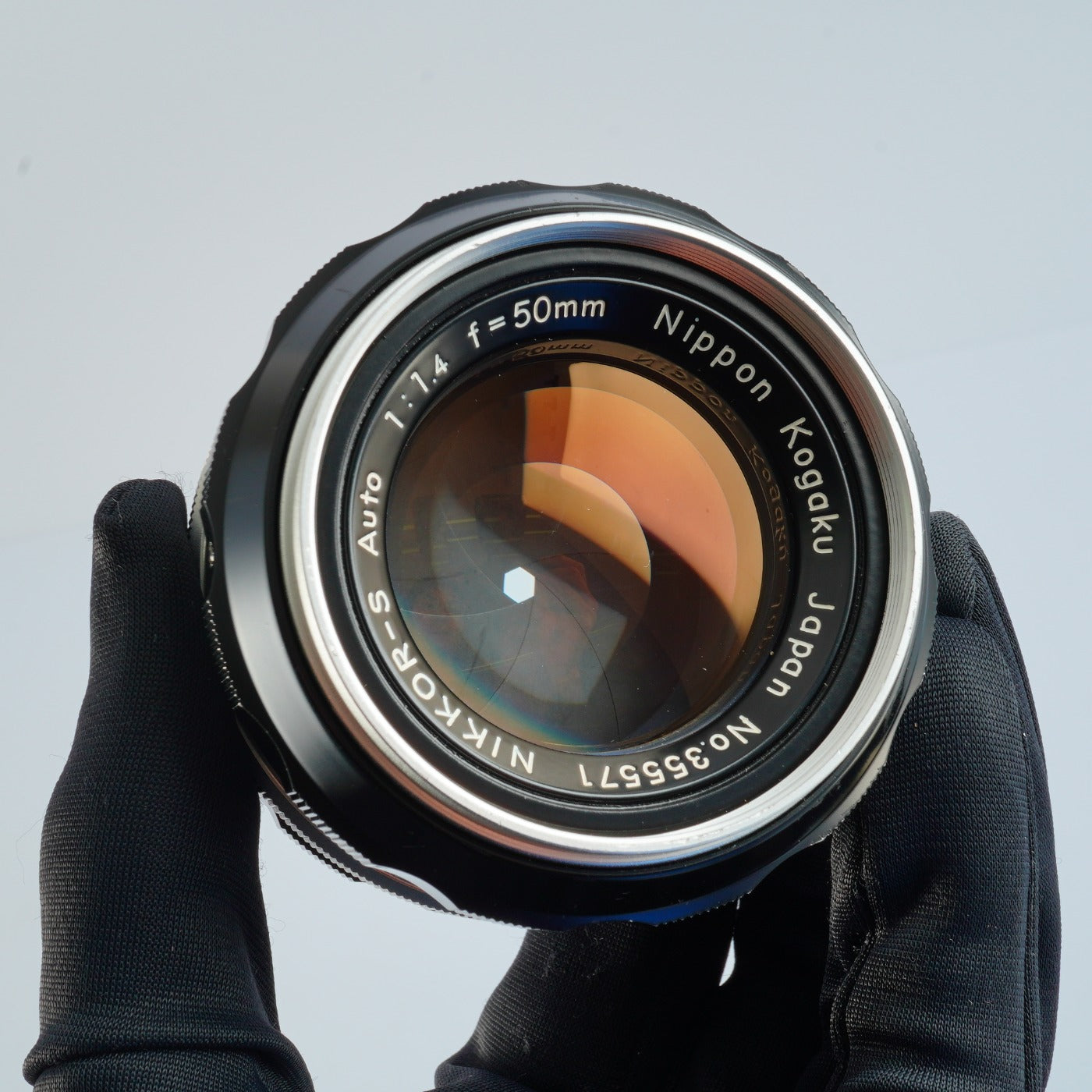 Nikon Nikkor-S Auto 50mm F/1.4 " 6 Blade " 非Ai 単焦点レンズ