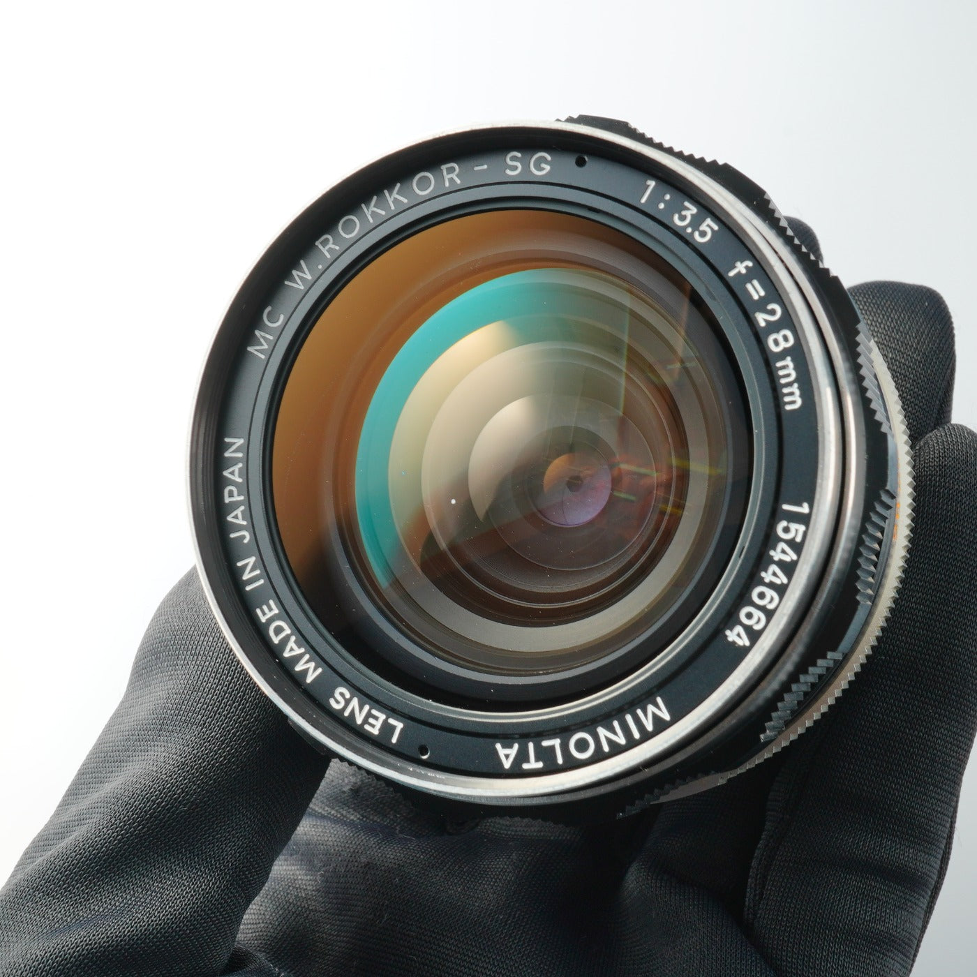 MINOLTA MC W.ROKKOR-SG 28mm F/3.5 prime lens