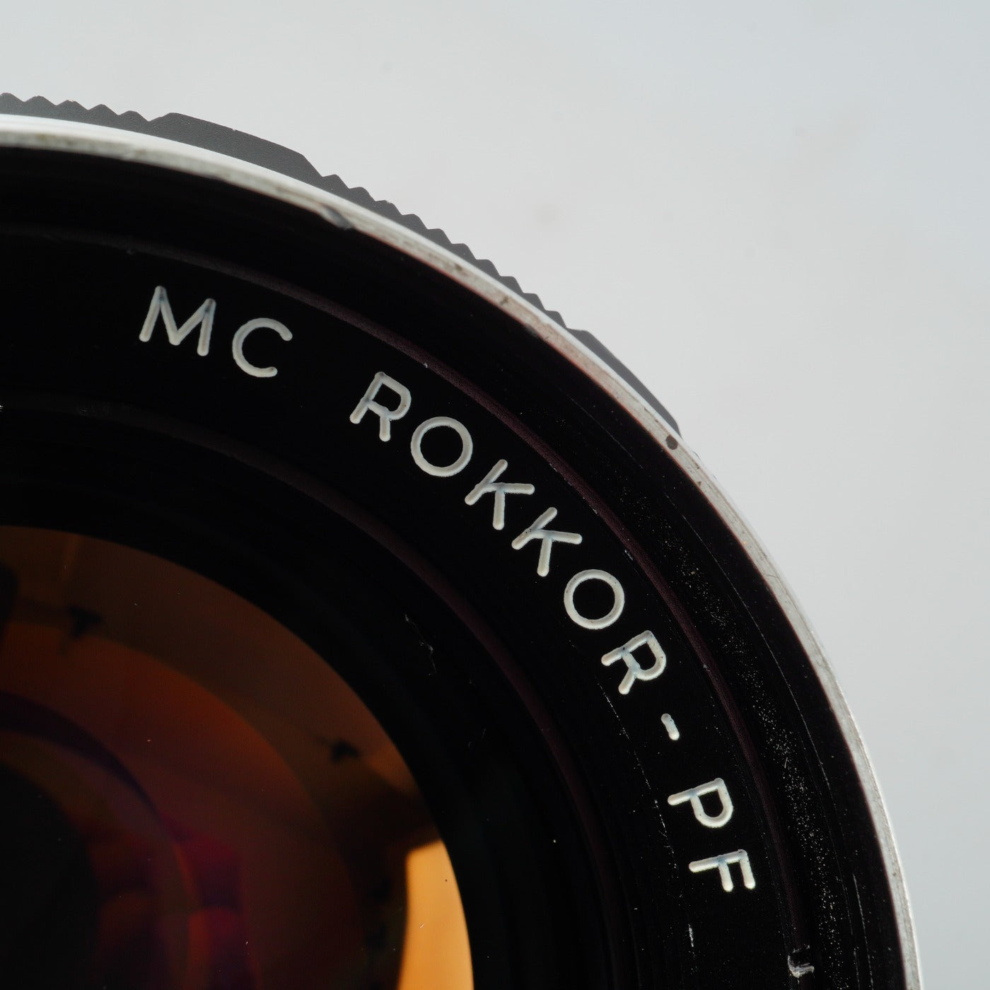 MINOLTA MC ROKKOR-PF 58mm F/1.4 prime lens