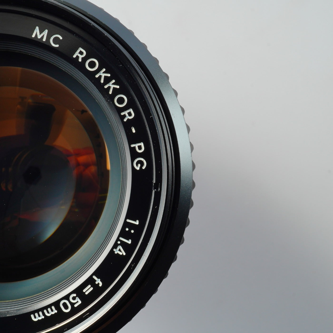 MINOLTA MC Rokkor PG 50mm F/1.4 prime lens