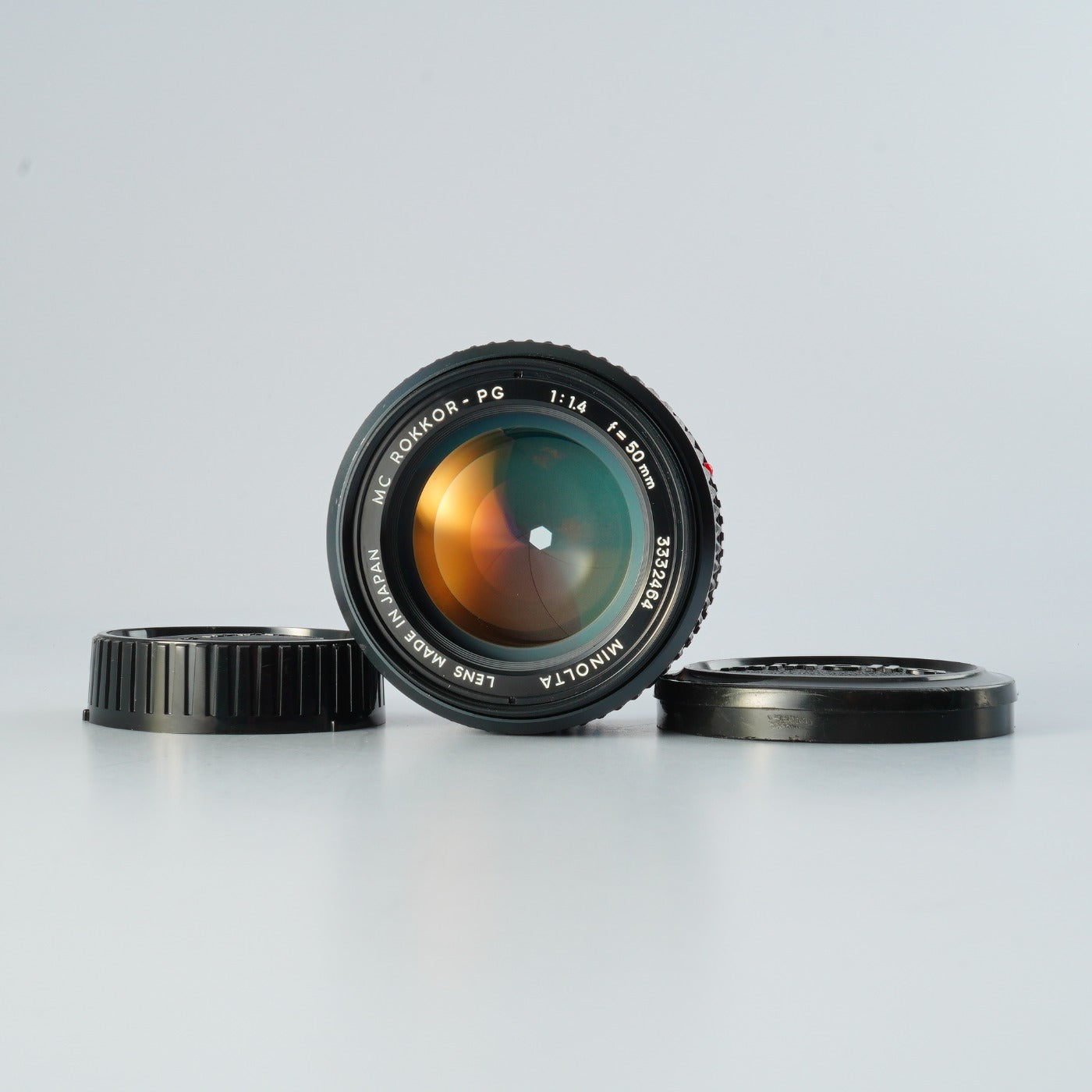 MINOLTA MC Rokkor PG 50mm F/1.4 prime lens