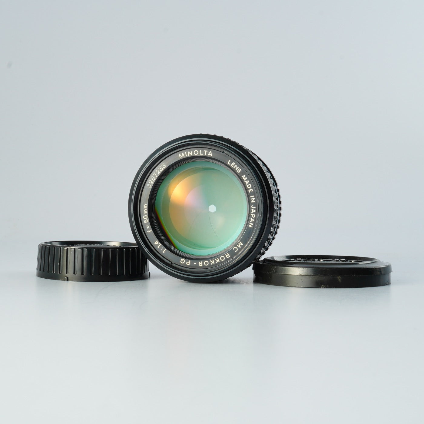 MINOLTA MC ROKKOR PG 50mm F/1.4 prime lens