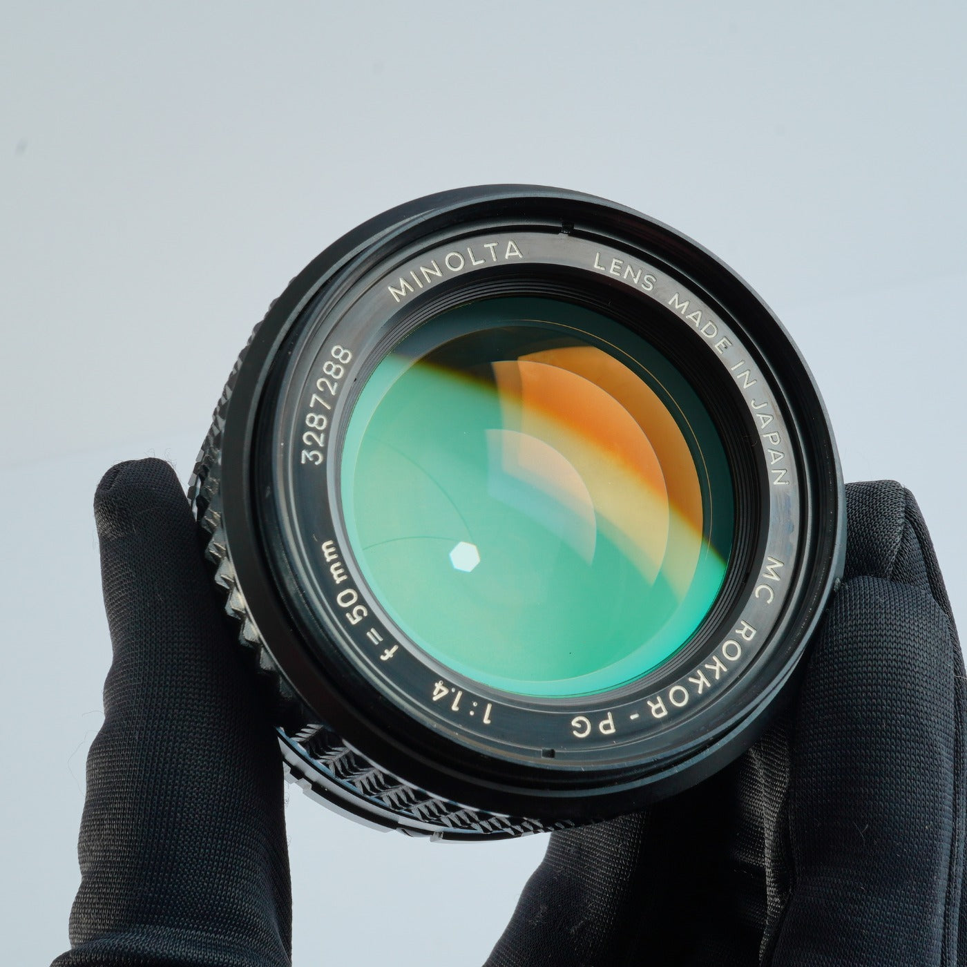 MINOLTA MC ROKKOR PG 50mm F/1.4 prime lens