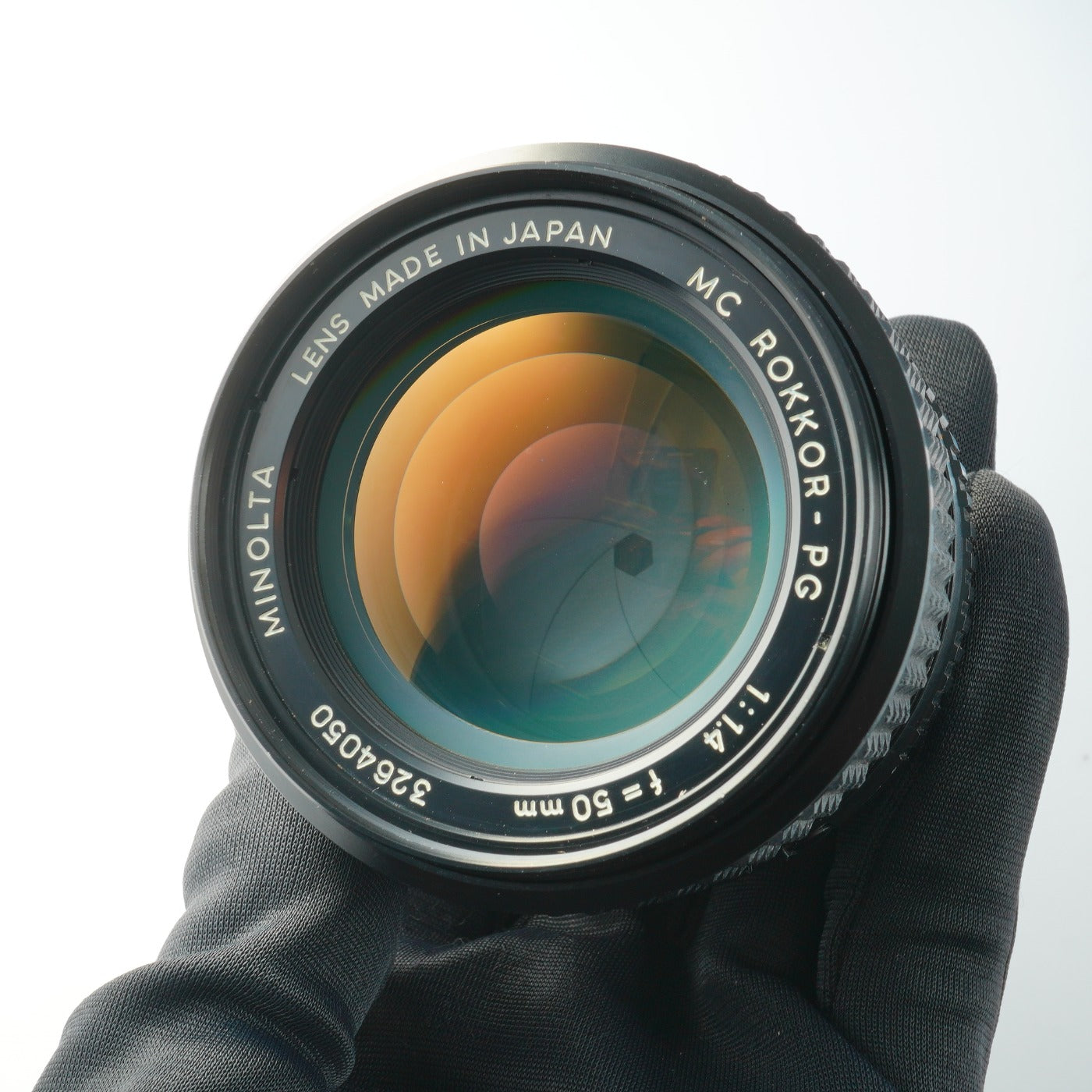 MINOLTA MC ROKKOR PG 50mm F/1.4 prime lens