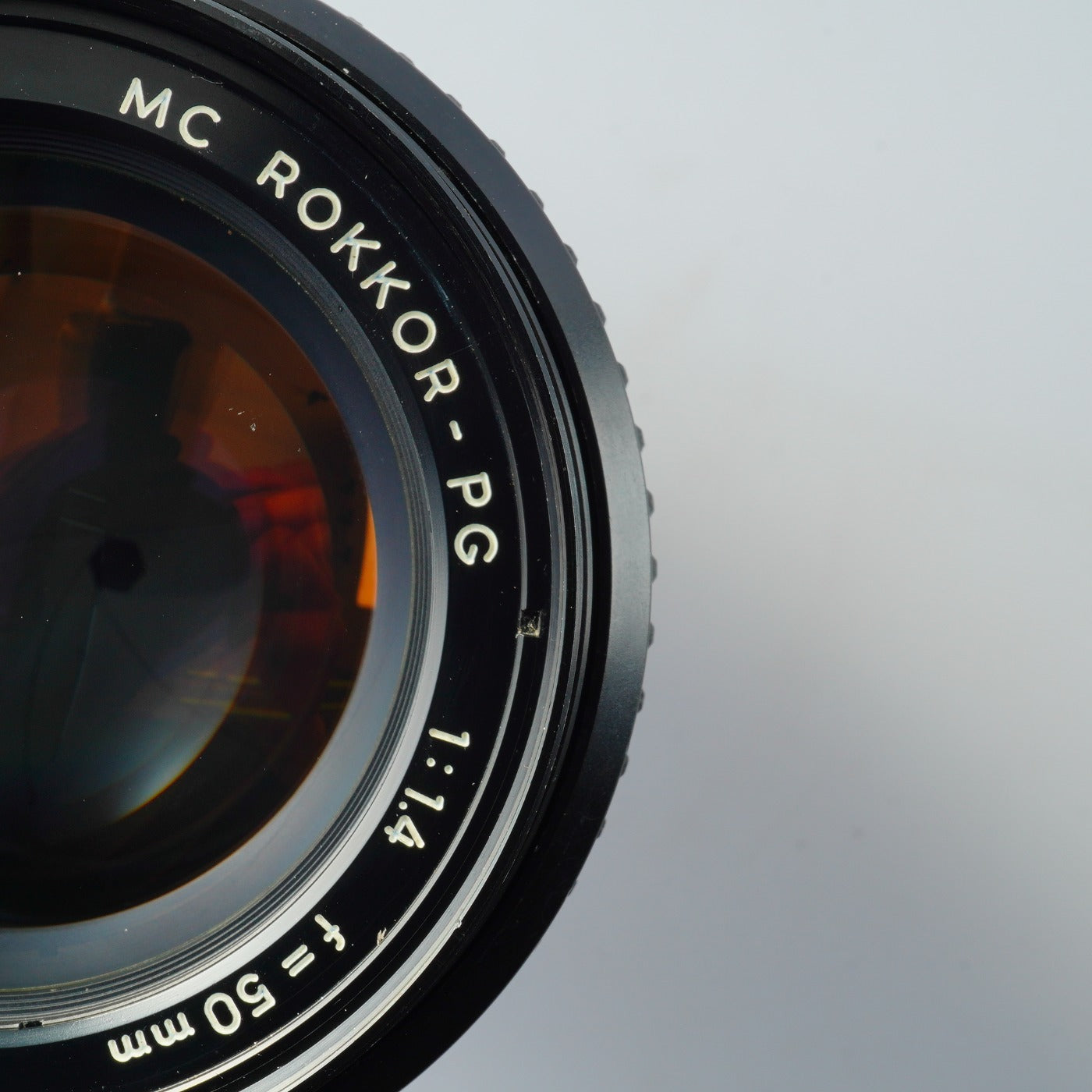 MINOLTA MC ROKKOR PG 50mm F/1.4 prime lens