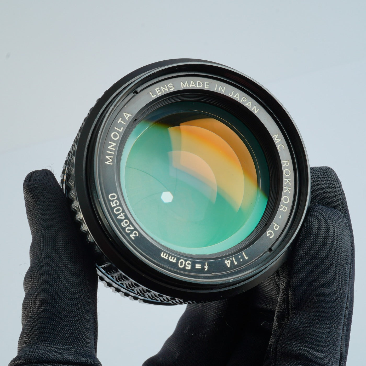 MINOLTA MC ROKKOR PG 50mm F/1.4 prime lens