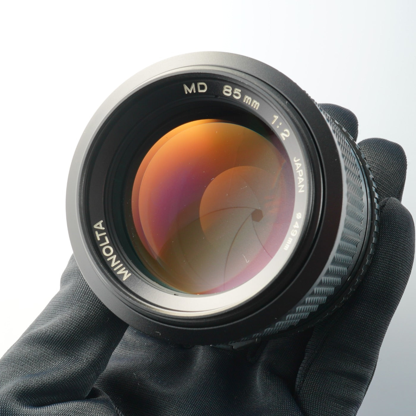 MINOLTA MD 85mm F/2 prime lens