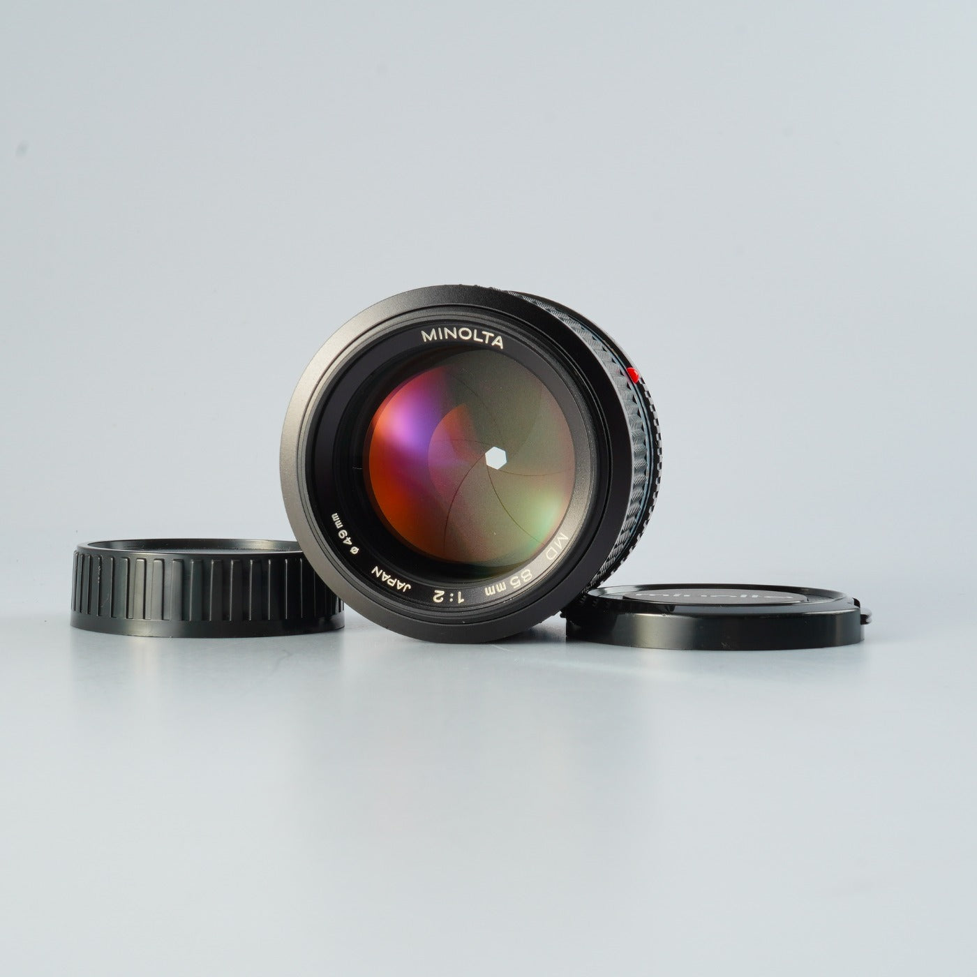 MINOLTA MD 85mm F/2 prime lens