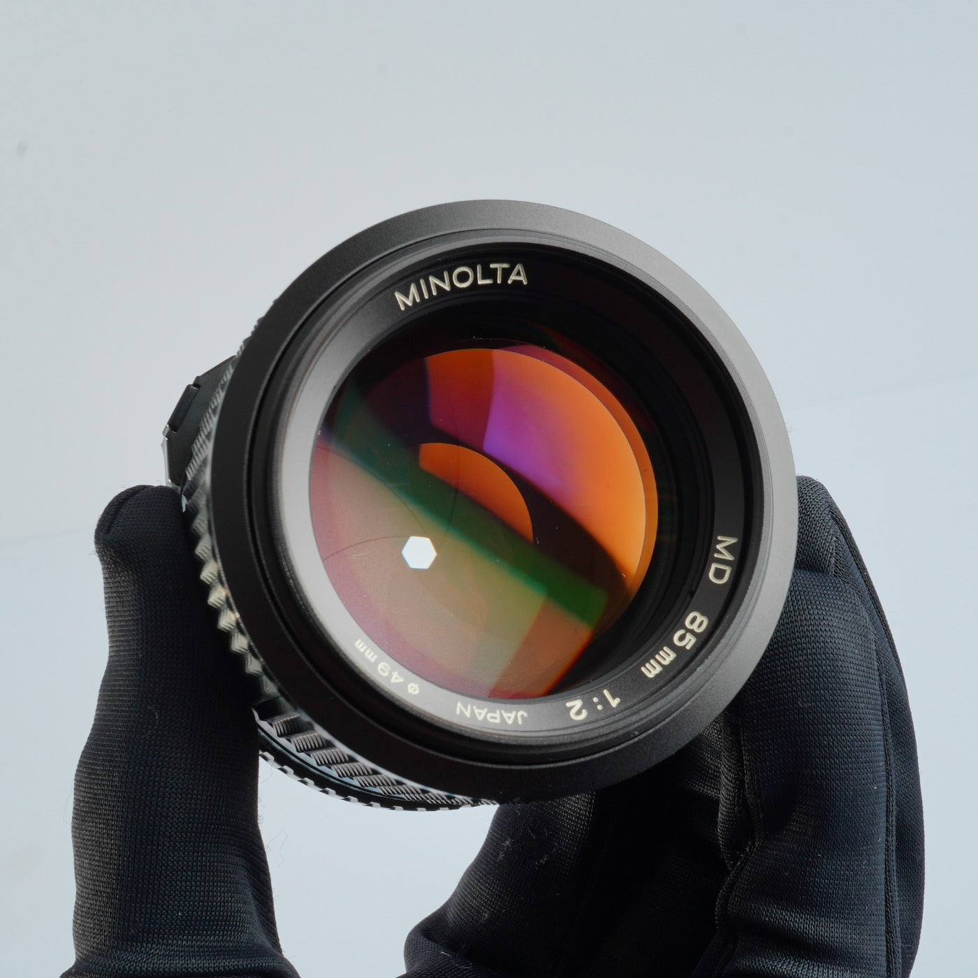 MINOLTA MD 85mm F/2 prime lens