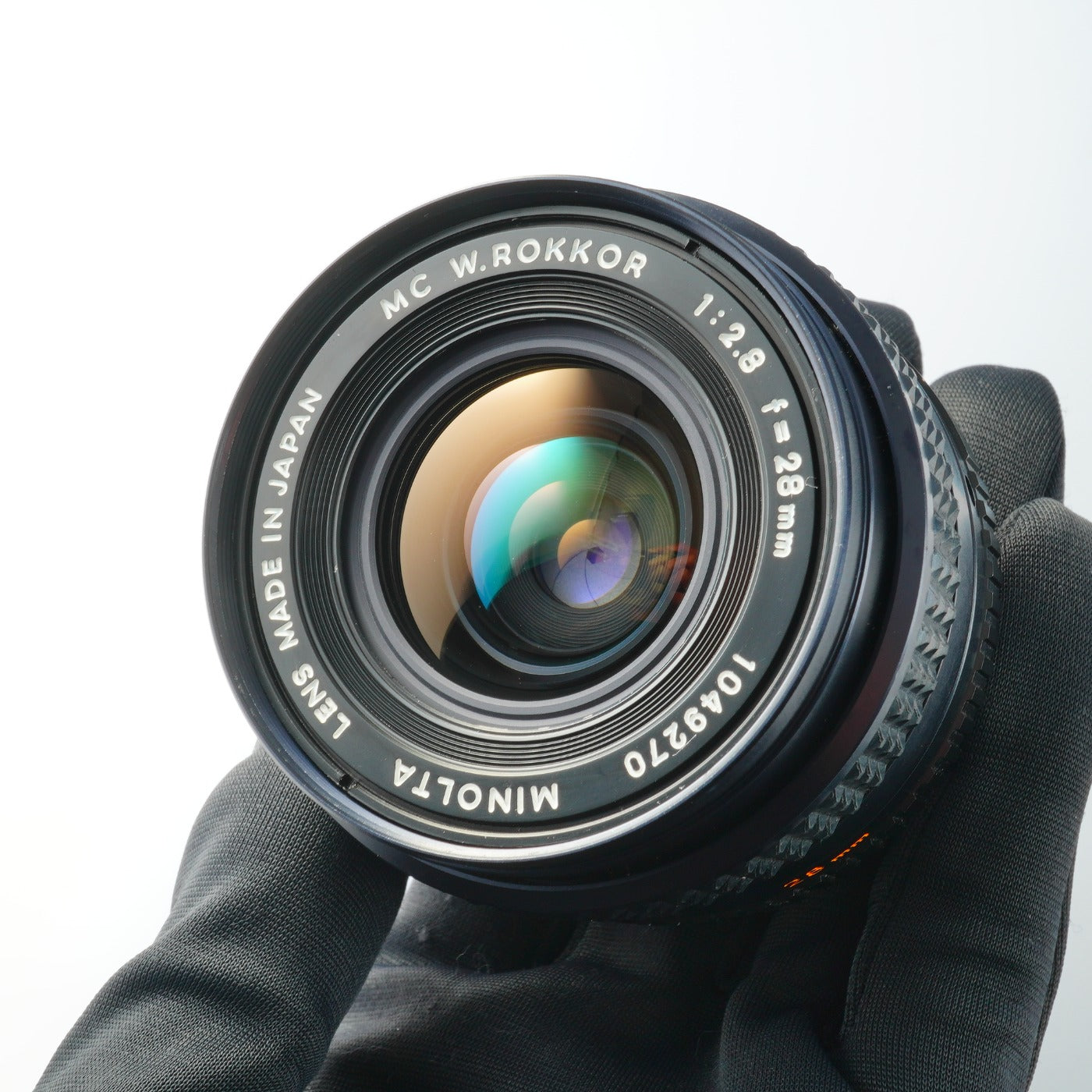 MINOLTA MC W.Rokkor 28mm F/2.8 prime lens