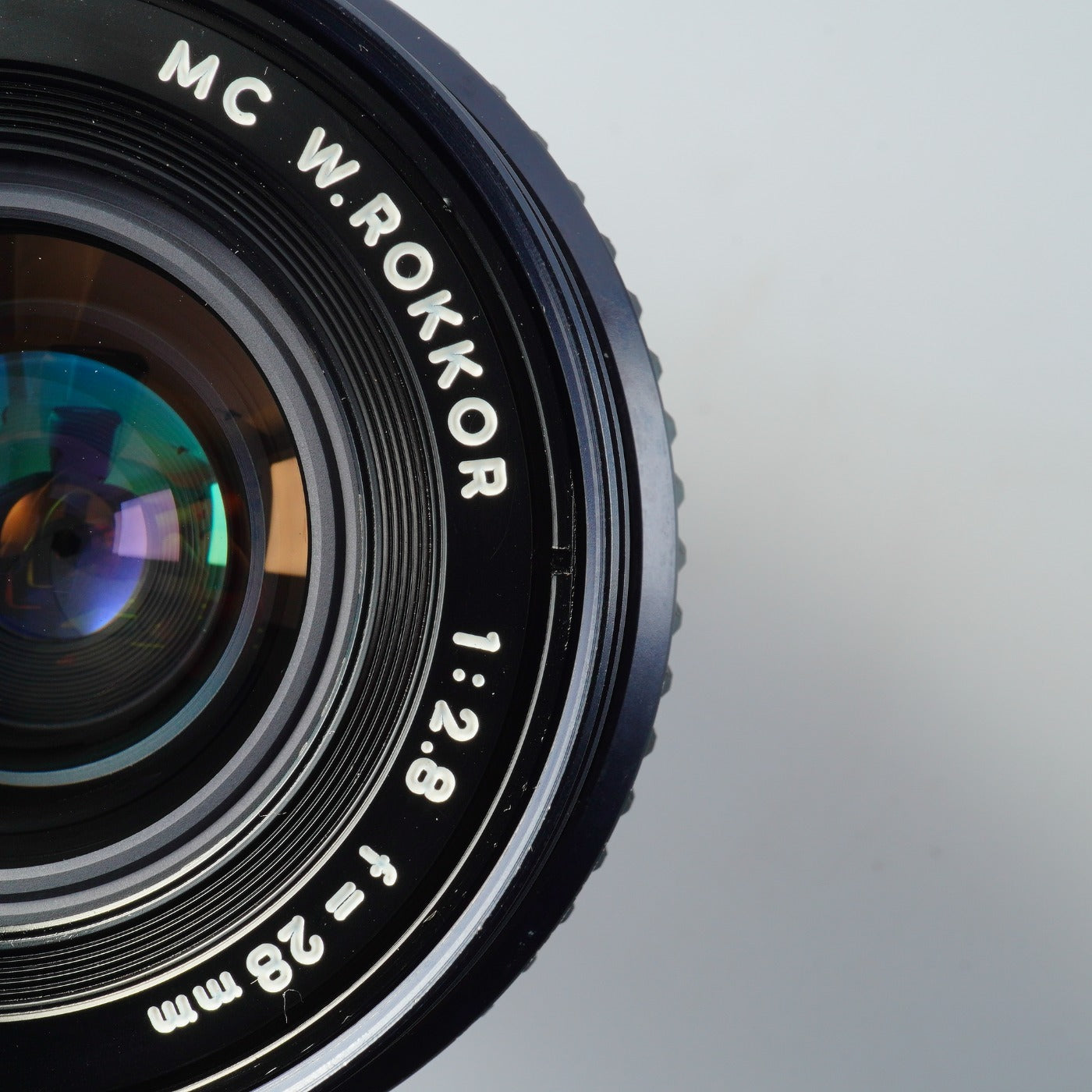 MINOLTA MC W.Rokkor 28mm F/2.8 prime lens