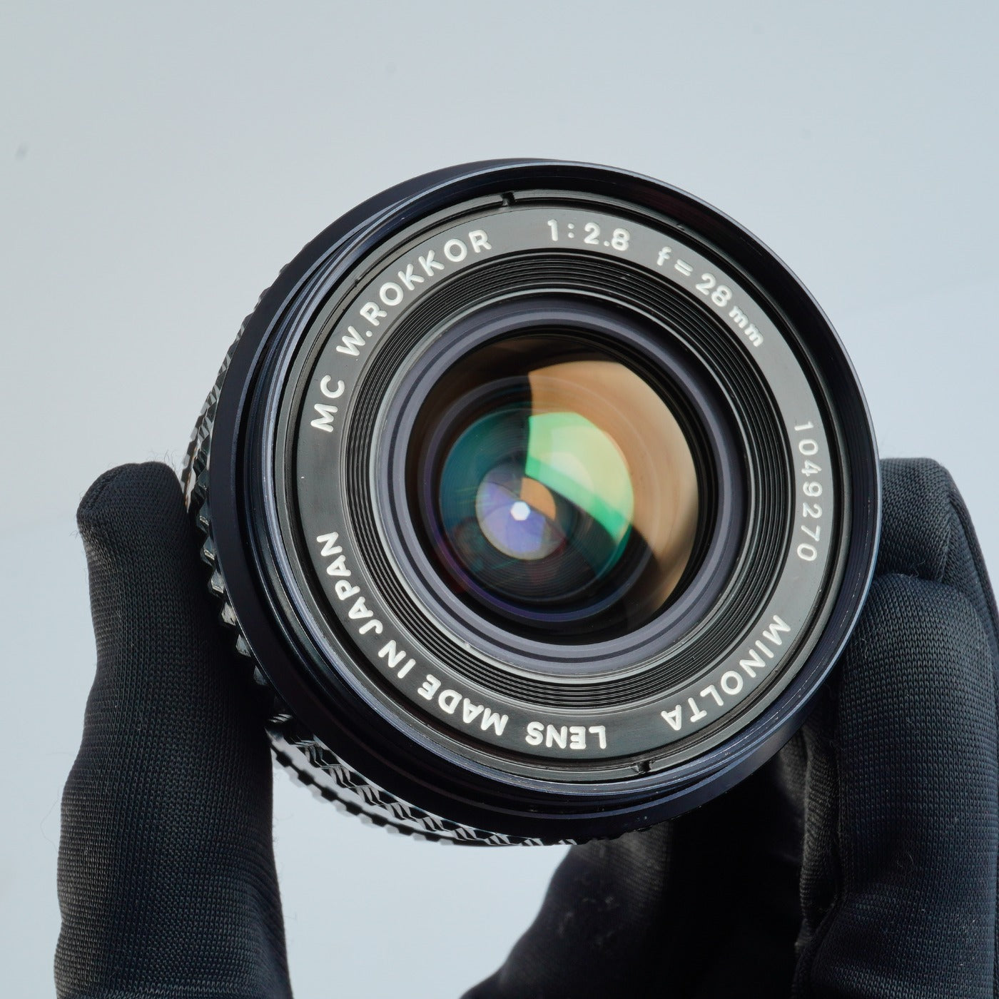 MINOLTA MC W.Rokkor 28mm F/2.8 prime lens