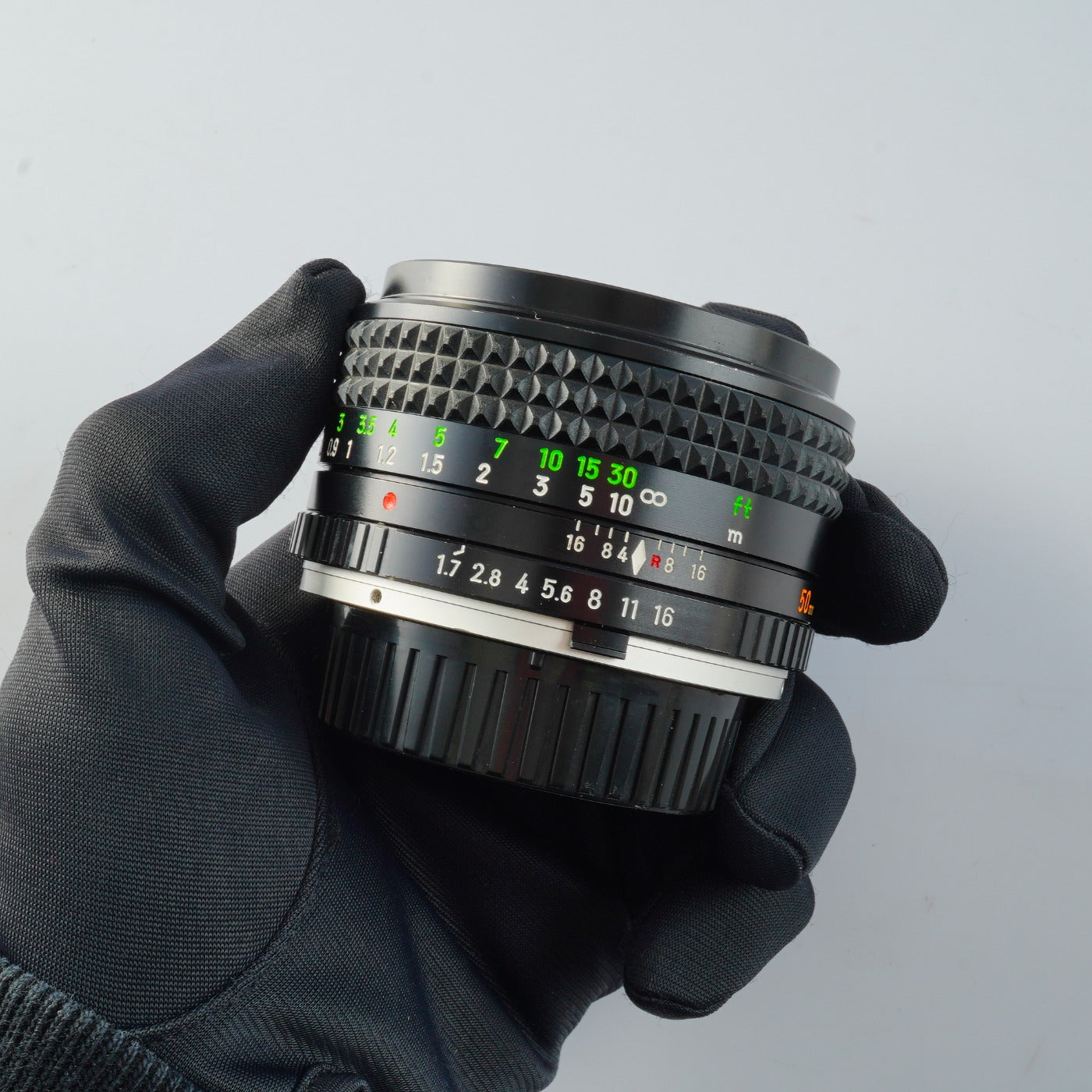 MINOLTA MC ROKKOR-PF 50mm F/1.7 prime lens