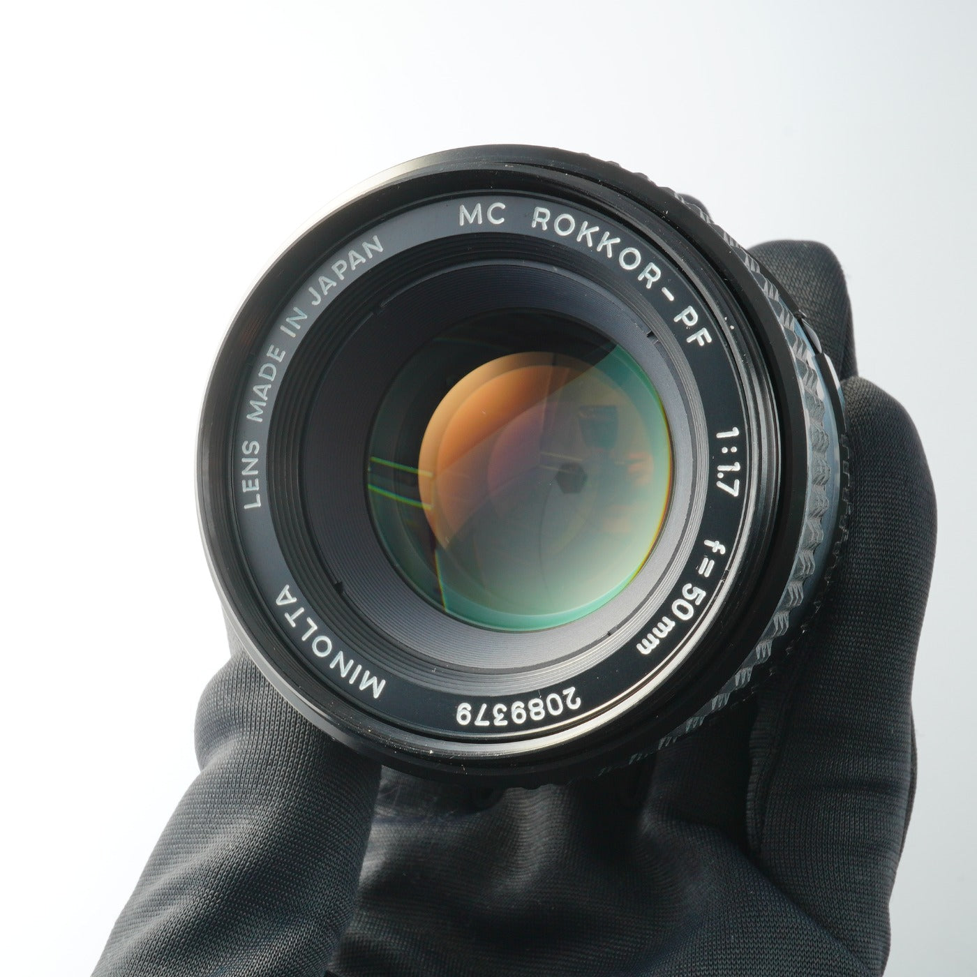 MINOLTA MC ROKKOR-PF 50mm F/1.7 prime lens